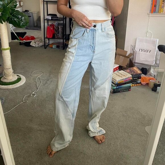 Urban Outfitters Denim - BDG jeans Light blue wash and a baggy fit